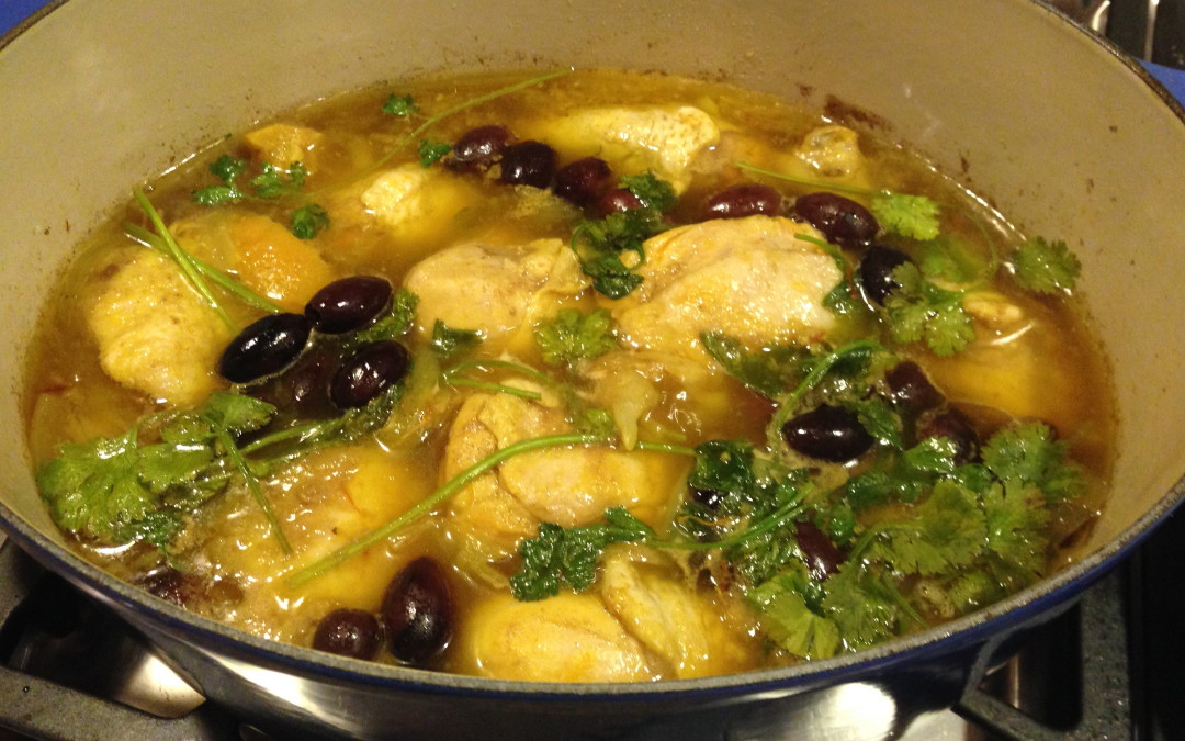 Chicken with Preserved Lemons and Olives