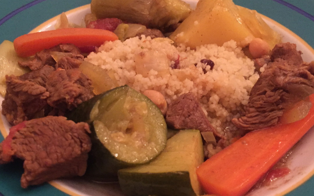 Moroccan Lamb and Vegetable Couscous